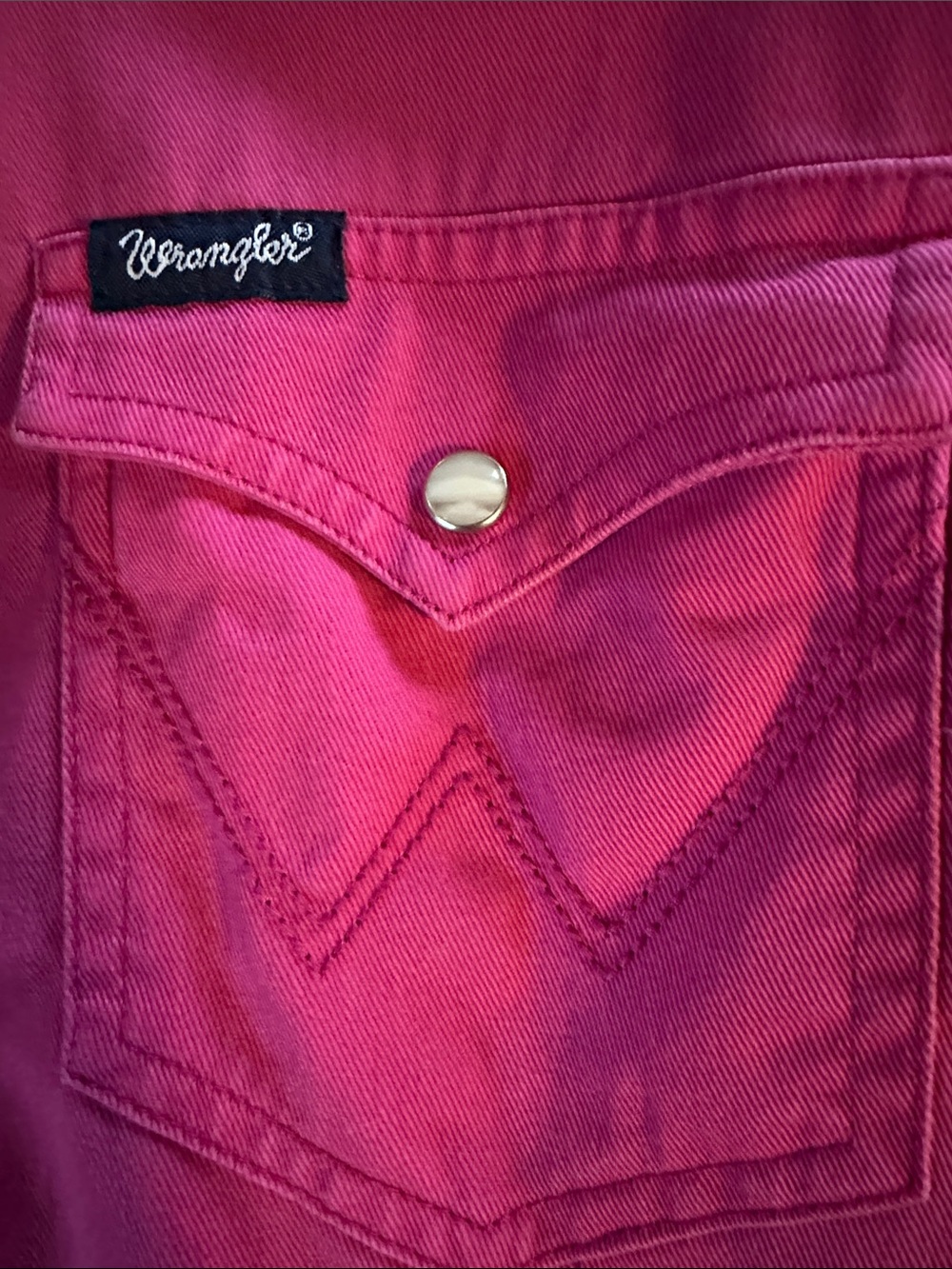 Wrangler Western Pearl Snap Shirt - Picture 4 of 5